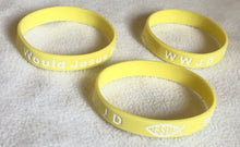 72 WWJD Rubber/Silicone Bracelets Wristbands Special Bulk Lot Value