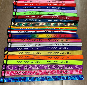 100 Woven WWJD Jesus Bracelets (100/Pack) COLORSSS