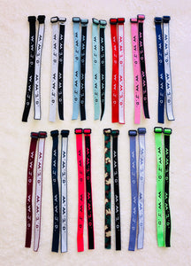 100 Woven WWJD Jesus Bracelets (100/Pack) COLORSSS